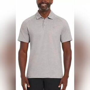 Hurley Mens Ultra Soft Performance Light Gray Polo Shirt